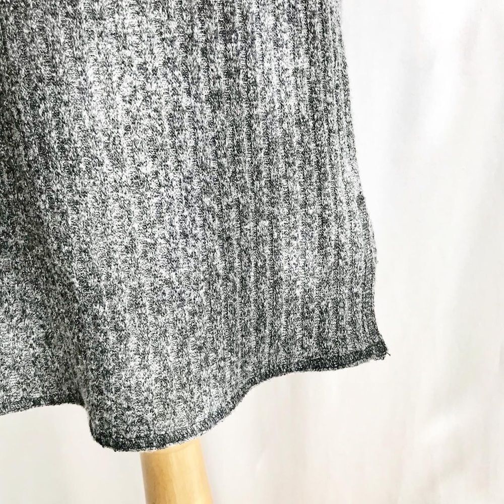 Wilfred Free Aritzia gray ribbed mock neck dress M - Picture 5 of 12